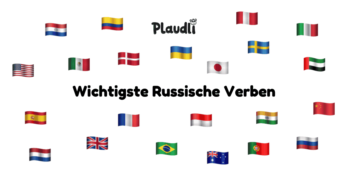 Die 300 wichtigsten russisischen Verben (Liste)