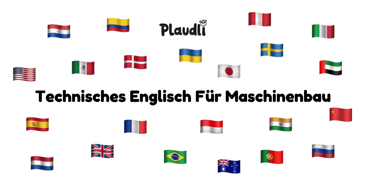 Technisches Englisch für Maschinenbau (Vokabelliste)