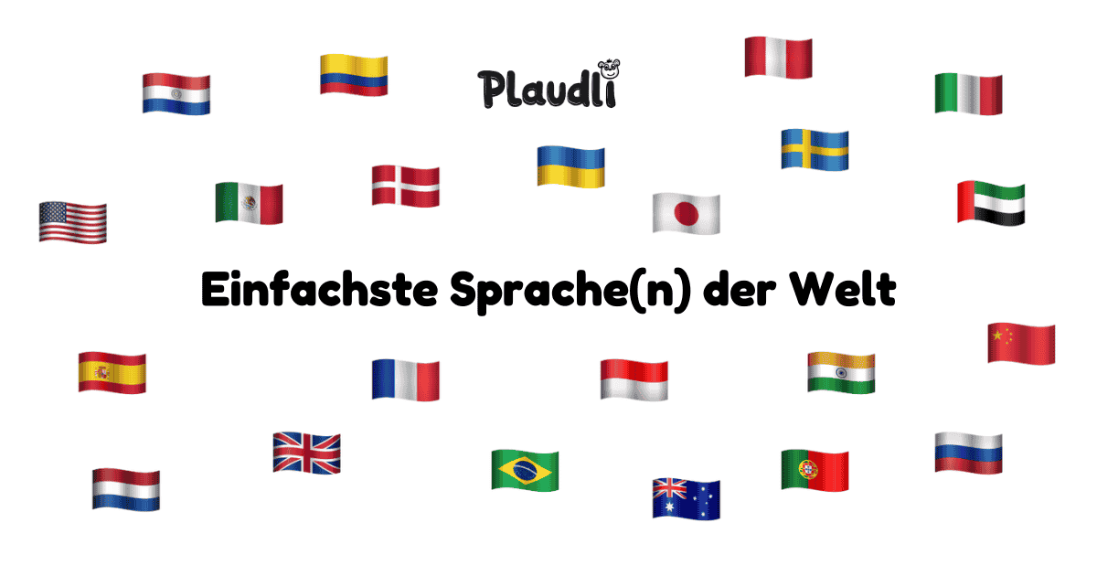 Die 10 Einfachsten Sprachen Der Welt www.plaudli.de